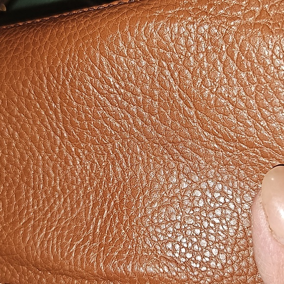 Fossil Jenna Satchel 2 Tone Tote/Shoulder Bag - Picture 11 of 13